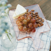 Hand Blown Hammered Glass Serving Board