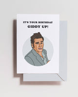 'It's Your Birthday, Giddy Up' Seinfeld Kramer Birthday Card