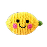 Hand-stitched Lemon Rattle
