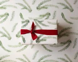 Gift Wrap - Pine Sprigs (Single Sheet)