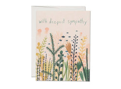 'With Deepest Sympathy' Underwater Card