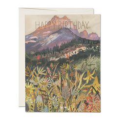 'Happy Birthday' Colorado Mountains Card
