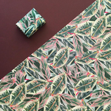 Gift Wrap - Green Leaf (Single Sheet)