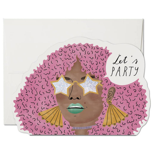 'Let's Party' Disco Glam Card