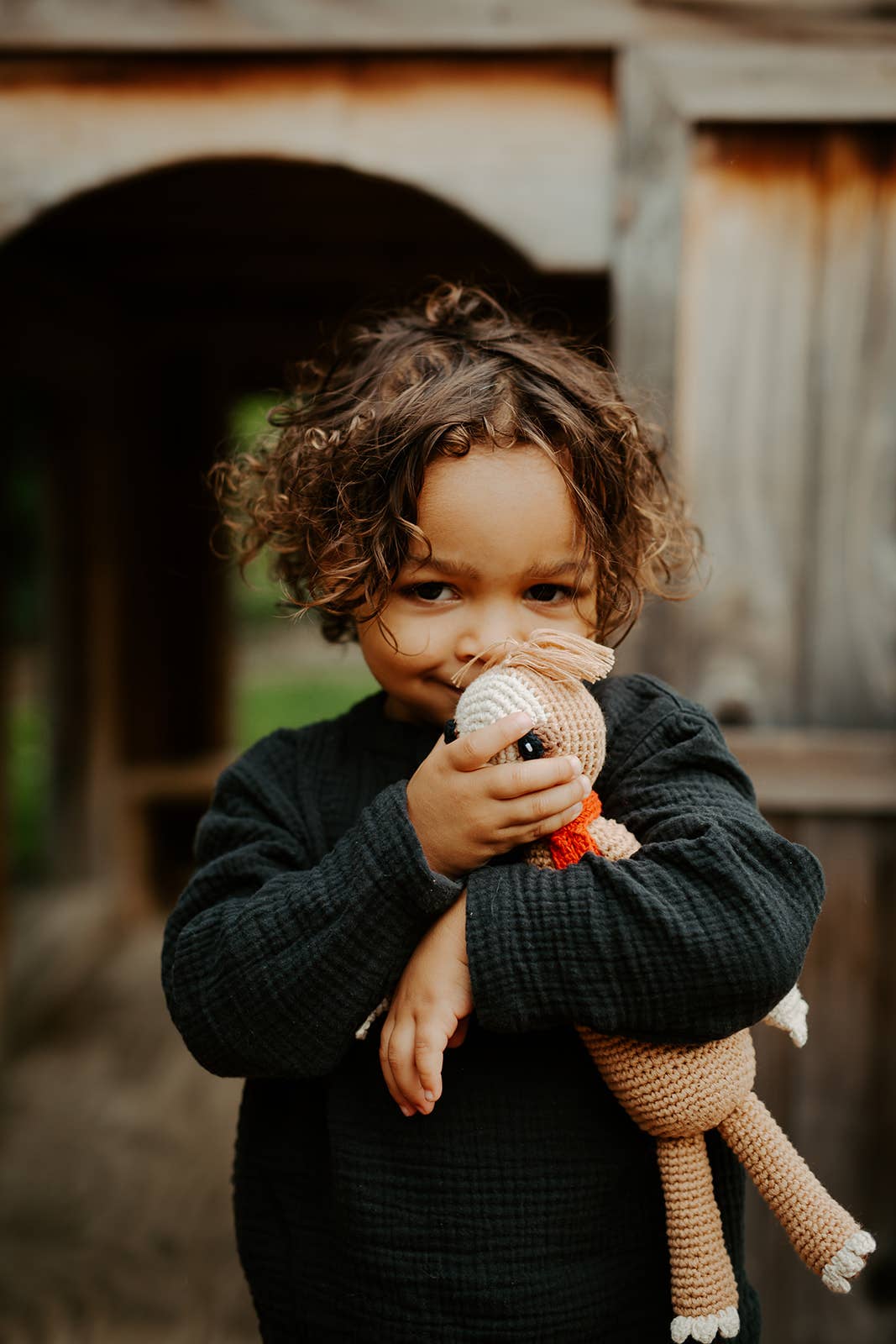Hand-stitched Sloth Rattle