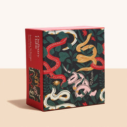 Snakes in the Garden Puzzle by Josefina Schargo - 100 Piece Puzzle