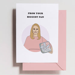 'From Your Biggest Fan' Kathy Hilton RHOBH Card