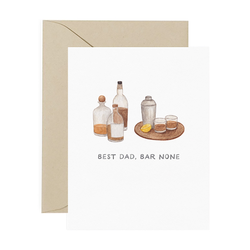'Best Dad, Bar None' Card