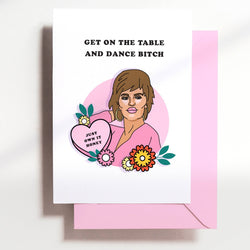 'Get On the Table...' Lisa Rinna RHOBH Card