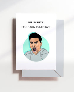 'Oh Schitt! It's Your Birthday!' David Rose Card