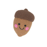 Hand-stitched Acorn Rattle
