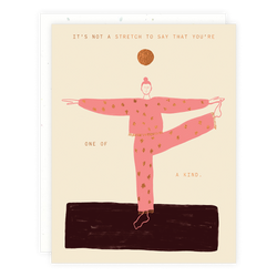 'One of a Kind' Stretch Card