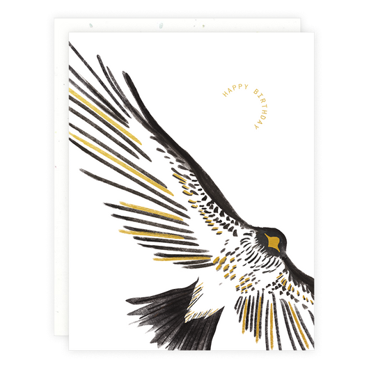 'Happy Birthday' Hawk Card