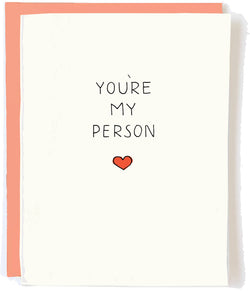 'You're My Person' Card