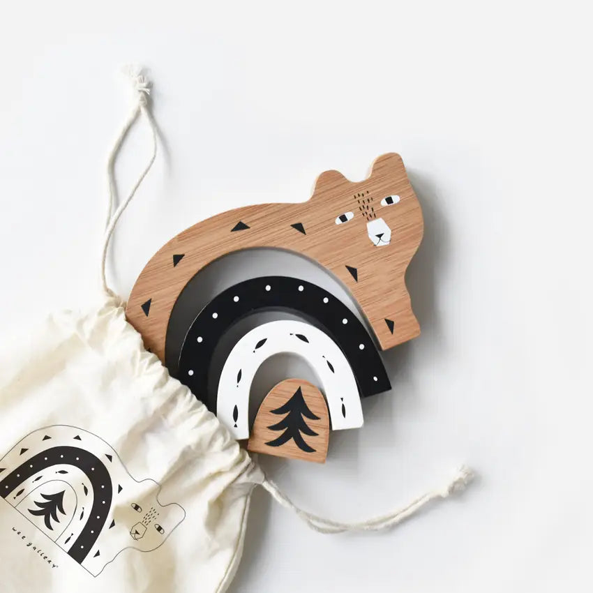 Bamboo Nesting Toy (Bear)