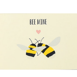 'Bee Mine' Heart Card