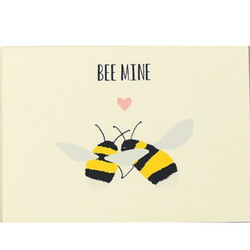 'Bee Mine' Heart Card