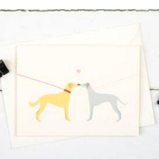 Dog Heart Card