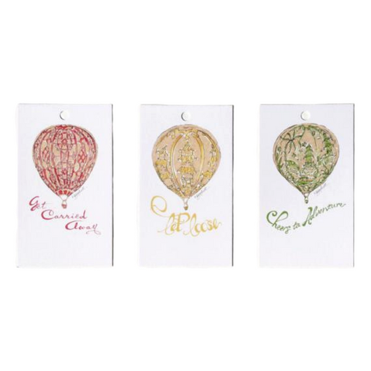 Grey Hall Design - Balloon Gift Tags (Set of 12)