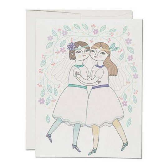 Wedding - Girl + Girl Card