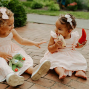 Hand-stitched Taco Rattle