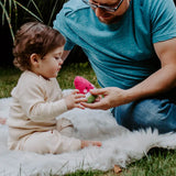 Hand-stitched Watermelon Rattle
