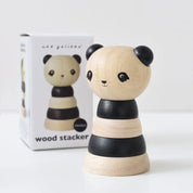 Kids Wood Stacker (Panda)