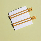 Leia Hair Clip In Mustard