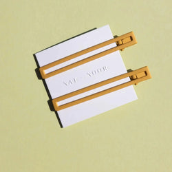 Leia Hair Clip In Mustard