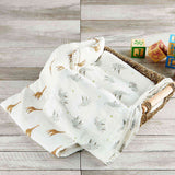 Swaddle Set (2-pack) in Elephant + Giraffe