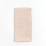 Stone-Washed Linen Hemmed Dinner Napkin - Set of 4 (Diff. Color Options)