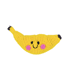 Hand-stitched Banana Rattle