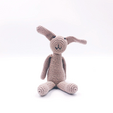 Hand-stitched Bunny Rattle