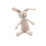 Hand-stitched Bunny Rattle