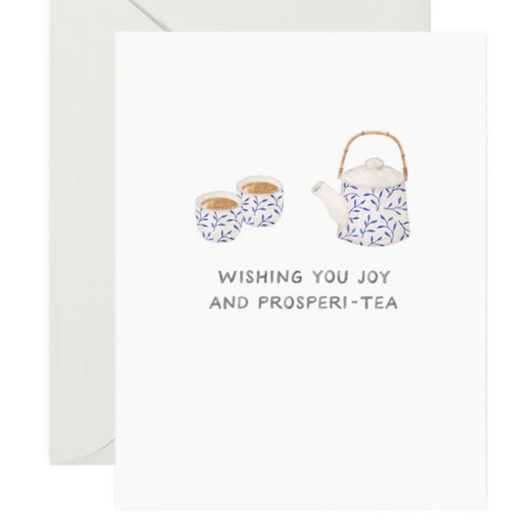 'Joy And Prosperi-tea' (Lunar) New Year's Card