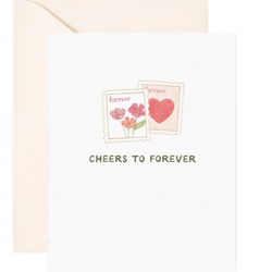 'Cheers to Forever' Card