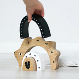 Bamboo Nesting Toy (Hedgehog)