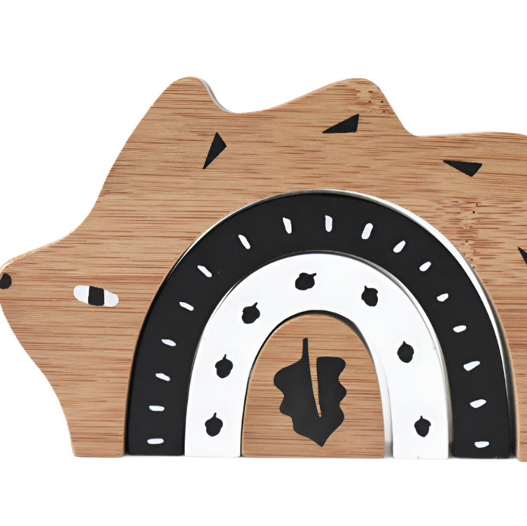 Bamboo Nesting Toy (Hedgehog)