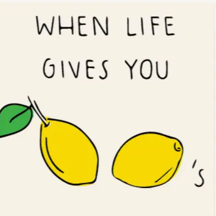'When Life Gives You Lemon's Be Yoncé' Card