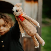 Hand-stitched Sloth Rattle