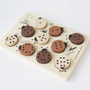 Wooden Tray Puzzle (Ladybugs)