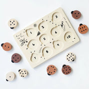 Wooden Tray Puzzle (Ladybugs)
