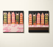 Winter Village 10-Stem Matchbook