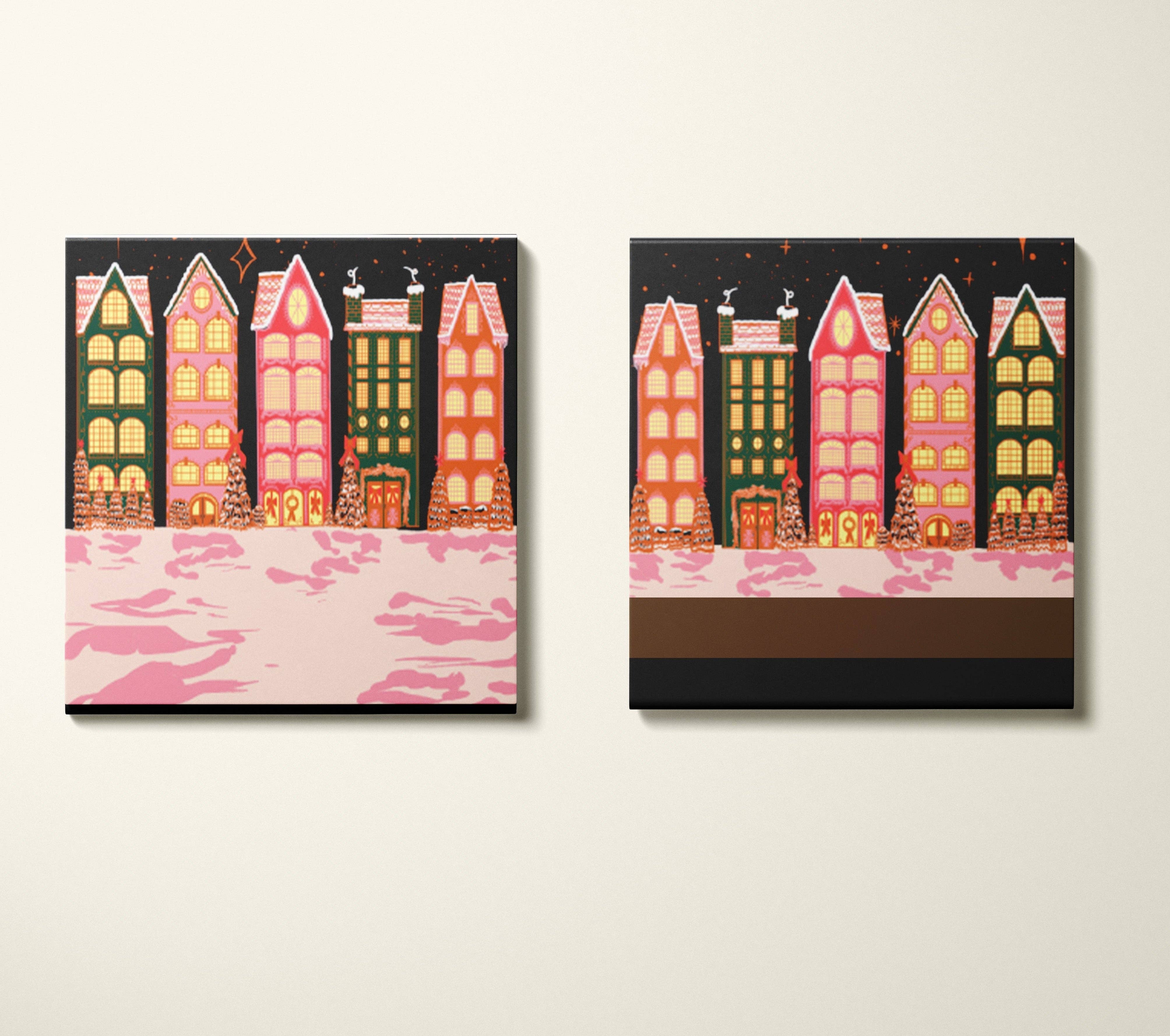 Winter Village 10-Stem Matchbook