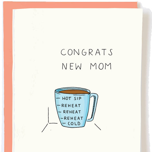 'Congrats New Mom' Coffee Card
