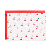 Cherries on Top Notecards (Set of 6 Blank Cards)