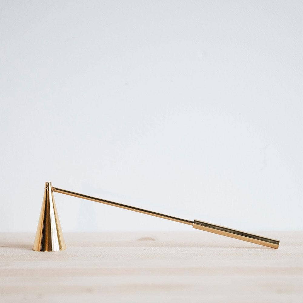 12" Brass Candle Snuff - Long Arm