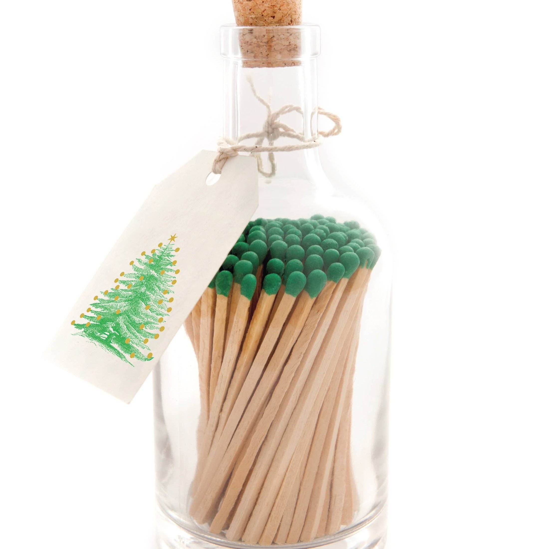 Christmas Tree Bottle Matches
