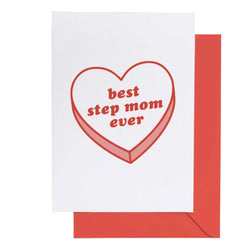 'Best Step Mom Ever' Card