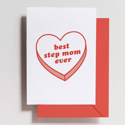 'Best Step Mom Ever' Card
